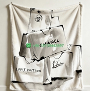 Chanel Throw Blankets